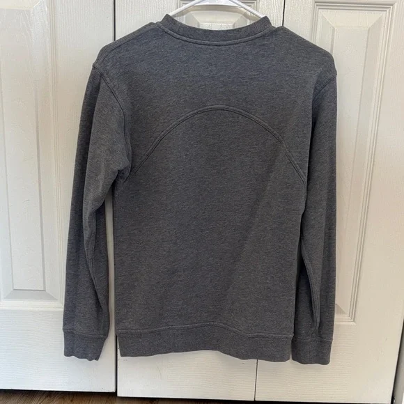 Lululemon Athletica Charcoal All Yours Crew - Picture 2 of 4